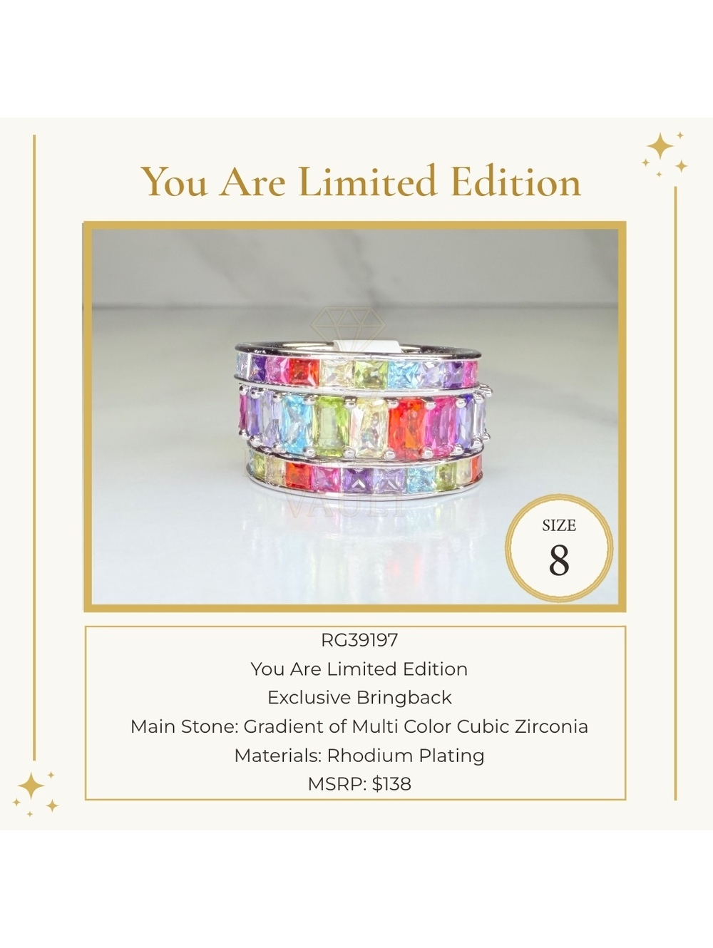 You Are Limited Edition - Size 8 - OG